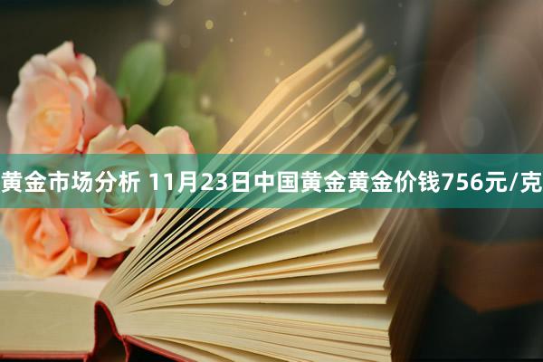 黄金市场分析 11月23日中国黄金黄金价钱756元/克